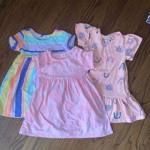 Lot of 3 toddler dresses